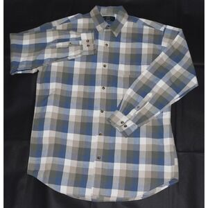 Orvis Men's‎ Long Sleeve Button Front Shirt Size Large